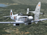 Fs2004 Belgian Air Force Spitfire Xiv Contains Textures For 7 Different Versions And Squad