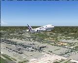 Flightsim Fs2004/Fs9/Fs2004 Airbus A380-800 Air France Livery High Quality Gmax Model Of T