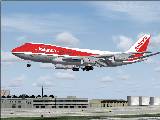 Fs2004 Project Open Sky Avianca 747-200 1987 Livery Of Avianca Colombia Boeing 747-259Bm (