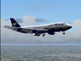 Boeing 747-267B In Argentine-Flagged Southern Winds Livery, Registration Lv-Azf; This Is A