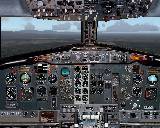 Photoreal Panel For Boeing 737-200 With Wingviews For Ffx B737-200 Mdl — 1