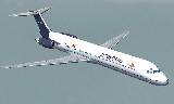 Fs2004 Aeropostal Alas De Venezuela Md-83, Registration Yv-02C — 1