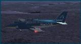 Mountain Air Beechcraft Baron 58 Visual Model Design = Microsoft Texture Design = Microsof