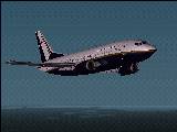 Fs2004 Aircraft Boeing 737-58N Adv, Registration 921, Fach-Presidencial Boeing 737-500 Thi