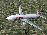 First Airbus A320 Ok-Gea Czech Airlines Livery Model Made By Ifdg — 1
