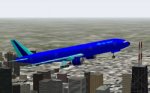Fs2002 Blue Air Travel Boeing 777-300