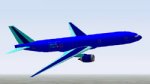 Fs2002 Blue Air Cargo Boeing 777-300F