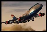 Project Opensky Boeing 747-300 Combi For Fs2002 & Fs2004 Orient Thai One-Two-Go Boeing 747