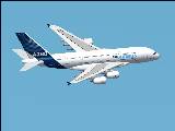 Fs2002 Airbus A380-800 In April 27 2005 First Flight Livery High Quality Gmax Model Of The