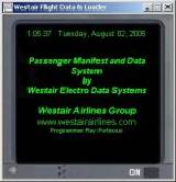 Passenger Manifest & Data System () Westair Electro Data Systems Westair Airlines Group Th