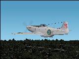 Fs2004 North American P-51D Mustang Swedish Air Force Usually When You Think About Mustang — 1