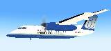 Fs2004 Turboprops United Express Dash 8-200 For Ai Aircraft Use But Does Fly Well