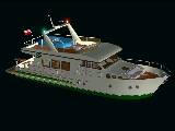 Fs2004 Skagen50 Motoryacht V.2.0 A 15M Motoryacht With Moving Parts, Natural Lights, Real — 1