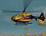 Fs2004 Eurocopter Ec135T2 Carilion Life Guard — 1