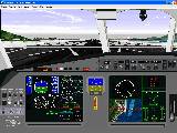Flightsim Fs2004/Fs98 Dassault Falcon 2000 Aircraft And Tailored Panel — 1