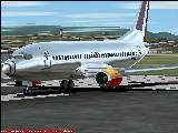 Southwest 737-3H4 In The Unpainted Colors — 1