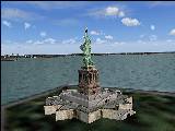 Fs2004 Uss Freedom Bell & Statue Of Liberty Mesh The Uss Freedom Bell Is Making Its Port-O — 1