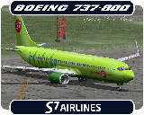 Project Opensky - Boeing 737-800Wl - S7 Airlines - Vp-Bqf Passenger V1 For Fs2004 Exclusiv