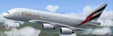Airbus A380, Emirates Airlines, For Fsx, Demoversion With Banners, New Vor Gauge, With New — 1