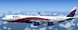Fsx Airbus A340-500 Model With Diffuse, Bump Spec And Nightmap In Airarik Liverie