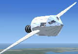 Fsx Aircraft Ghhe1 The Ghhe1 Is A Fictional, Rocket-Shaped Aircraft Designed For High Spee — 1