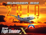 Astrasim Expo Summer Sim 2010 Splash Screen Celebrate One Of The Largest Flight Simulation
