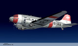 Fsx Dc-3 Swiss Air Lines — 1
