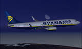 Ryanair Posky 737-800 V1 For Fs2004 — 1