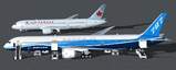 Fs2004 Boeing Household Colors Boeing 787 Super 11, Including 3 Aircrafts With Unlike New — 1