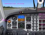 Beech B1900D - 2D Panel Fsx Only — 1