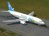 Fs2004 Tiara Air Aruba Boeing 737-322 P4-Tie — 1