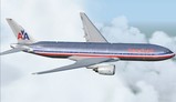 Fs2004 Fsx American Airlines Boeing 777-200 N761Aj