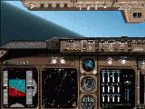 Fs2002 Boeing 747 Real Crt Deluxe Panel Panel Created By Merging Realcrt Vectoral Gauges/I — 1