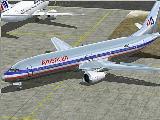 Replacement Textures American Airways Microsoft Fs2002 B737_300 Default Aircraft This New — 1