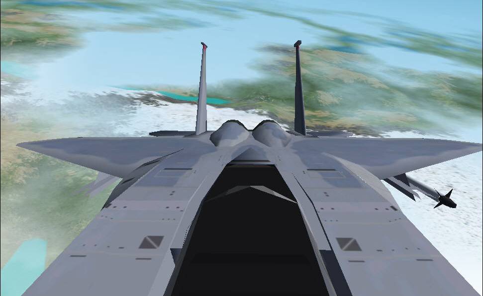 CFS2 F-15 over Norway
