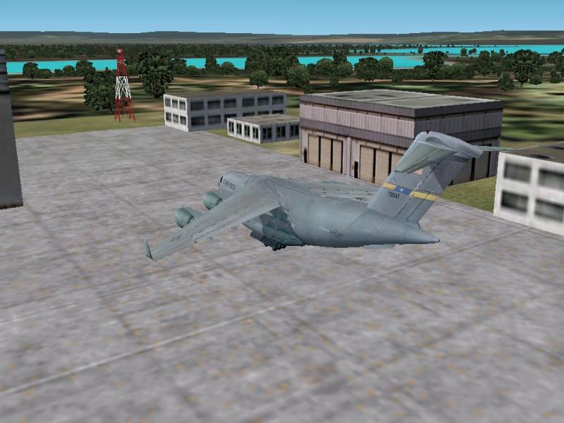 C-17 Globemaster at Guantanamo Bay, Cuba