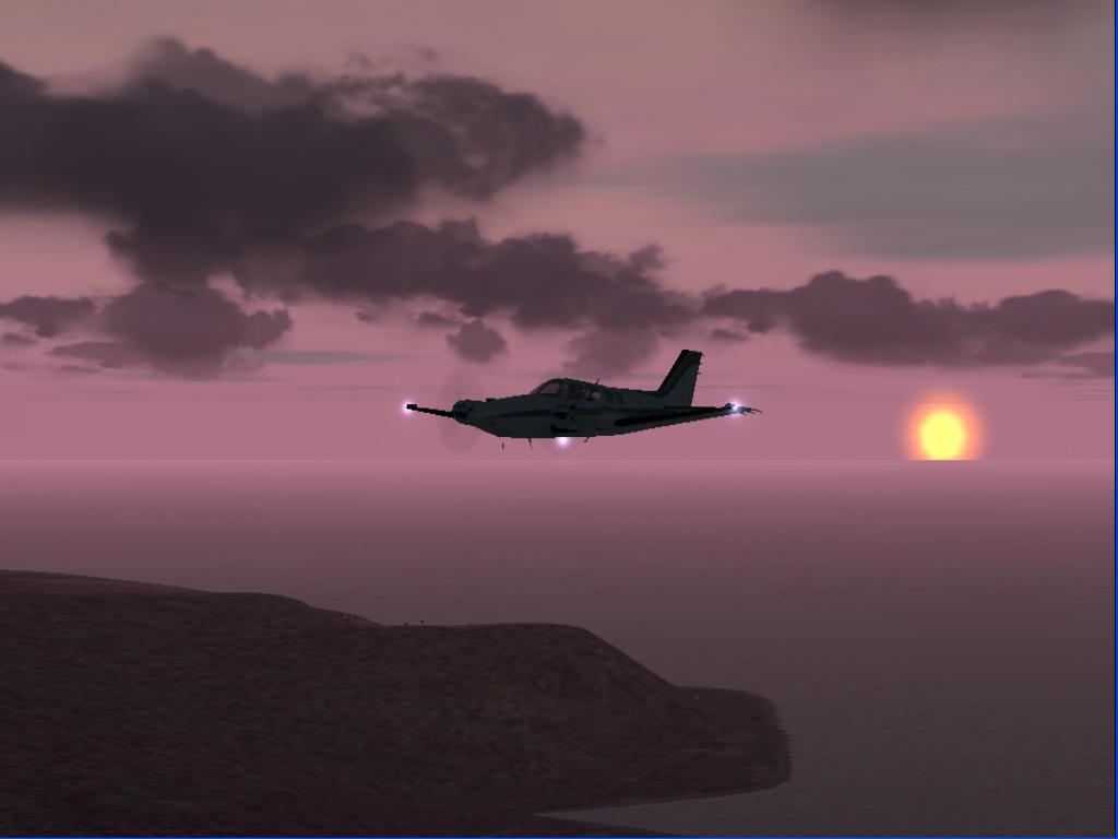 North Atlantic Sunset