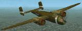 Fs2002 - North American B-25D Mitchell This Is The Cfs2 Ai Aircraft, North American B-25D — 1