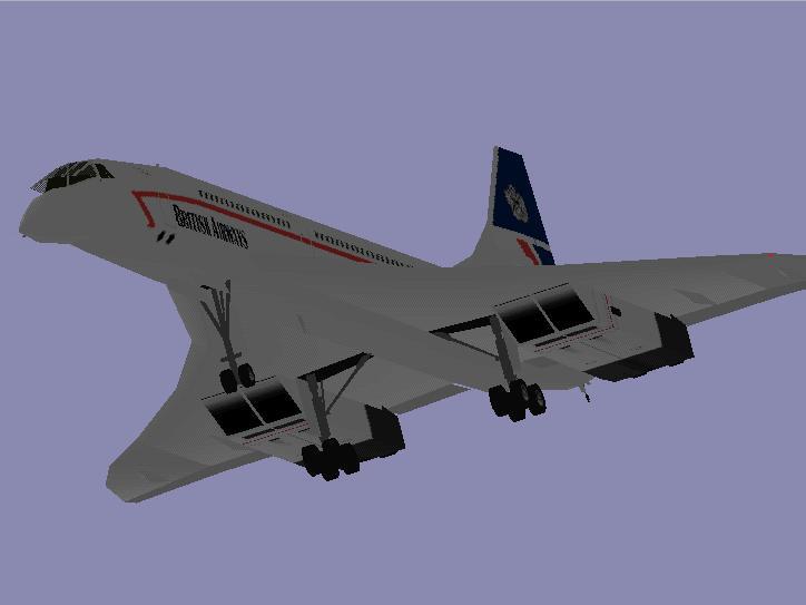 British Airways Concorde (1990s)
