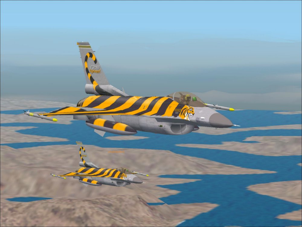 F16 over Colorado