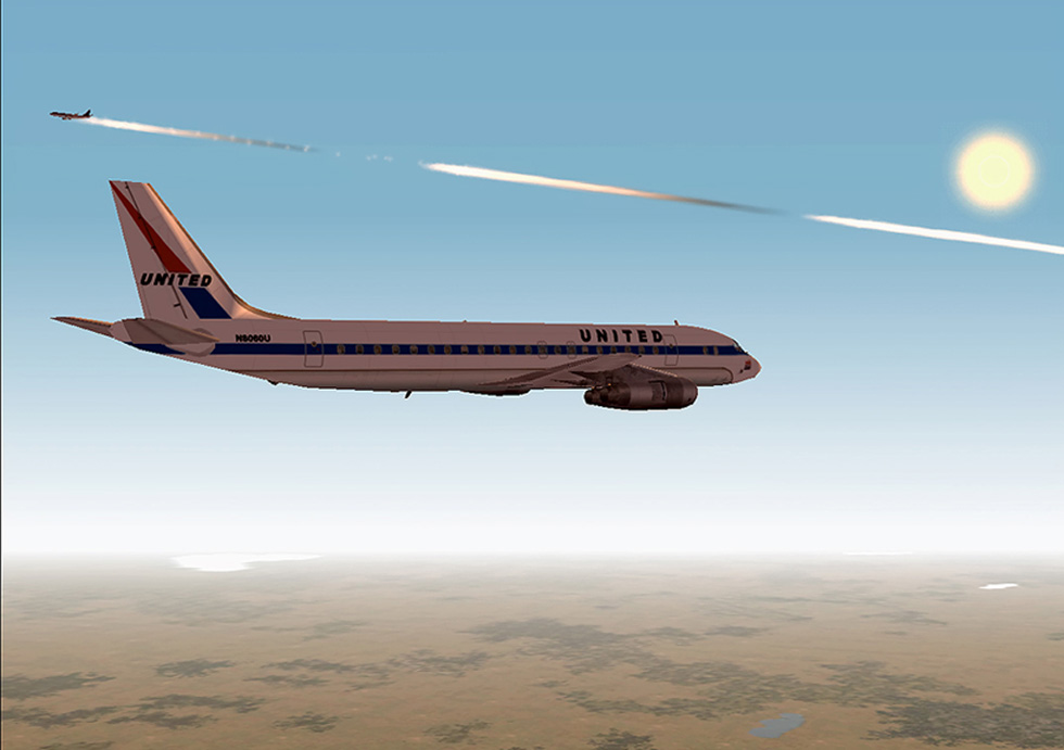 United DC8