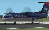 Textures Repaint Of The Default Fs2002 De Havilland Dash8-100 In Us-Airways Express Livery — 1