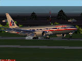 Boeing 777 Landing