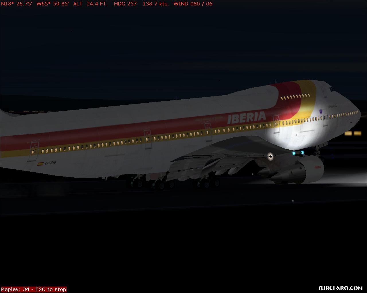 747-200 San Juan (Night)