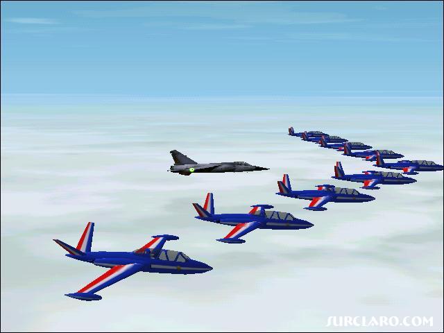 Mirage, Blue Angels, over New York