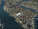 Lockheed Tristar over Manhattan