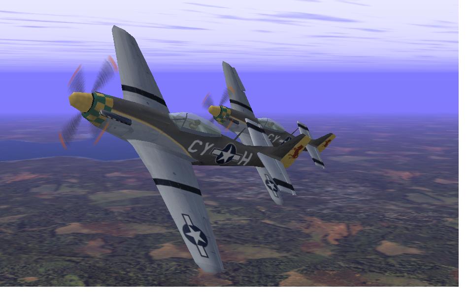 Mustang going into war