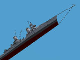 Cessna transporting Battleship-Indianopolis