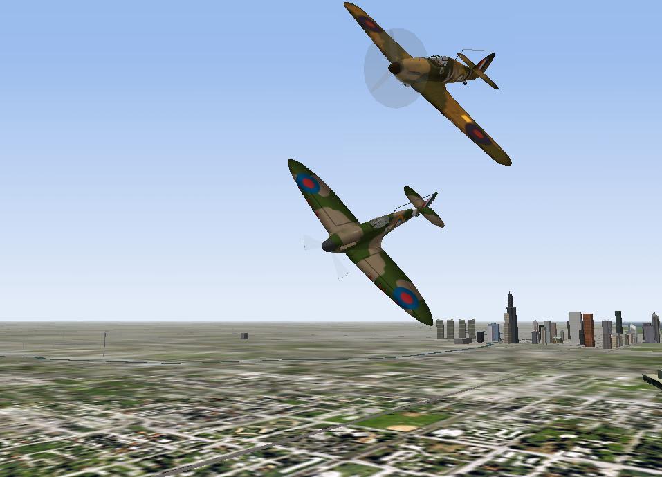 Spitfire Hurricane