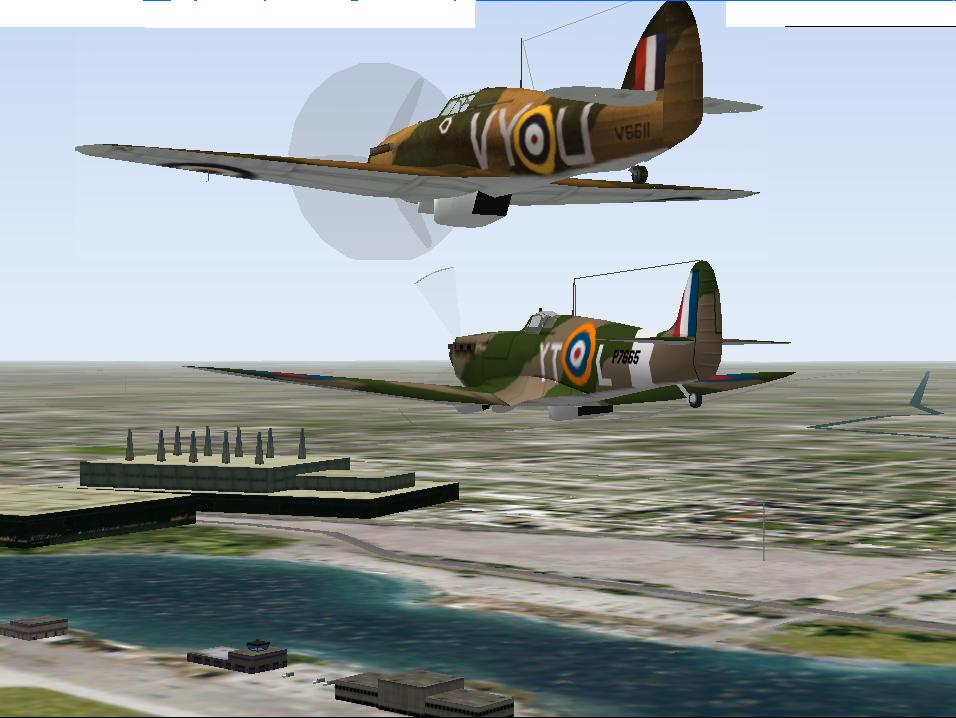 Spitfire Hurricane